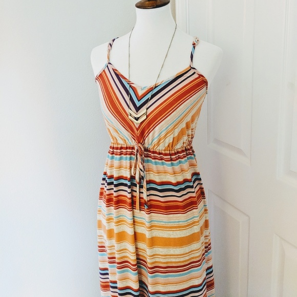 Mossimo Supply Co. Dresses & Skirts - Spring Draw String Maxi Dress